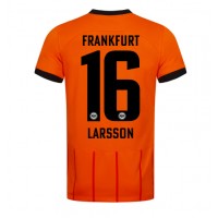 Eintracht Frankfurt Hugo Larsson #16 Tredjetrøje 2024-25 Kortærmet